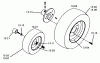 Toro 1-0481 (C-160) - C-160 Automatic Tractor, 1975 Ersatzteile 13.000 WHEELS AND TIRES (FIG. 13)