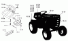 Toro 1-0481 (C-160) - C-160 Automatic Tractor, 1975 Ersatzteile 15.000 SEATS, DECALS, MISC. TRIM (FIG. 15)