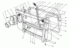 Toro 17-06BL01 - 30" Easy Empty Bagger, 1992 (2000001-2999999) Ersatzteile HOPPER ASSEMBLY
