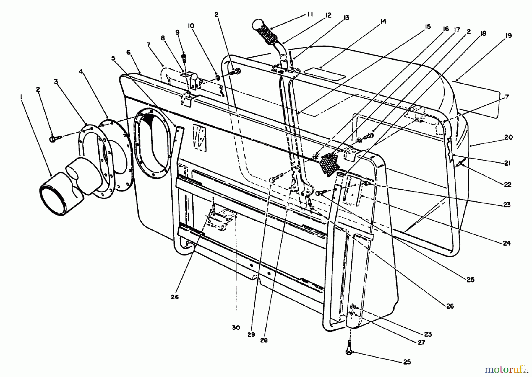 Toro Neu Accessories, Mower 17-06BL01 - Toro 30