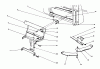 Toro 17-06BL01 - 30" Easy Empty Bagger, 1992 (2000001-2999999) Ersatzteile QUICK ATTACH ASSEMBLY