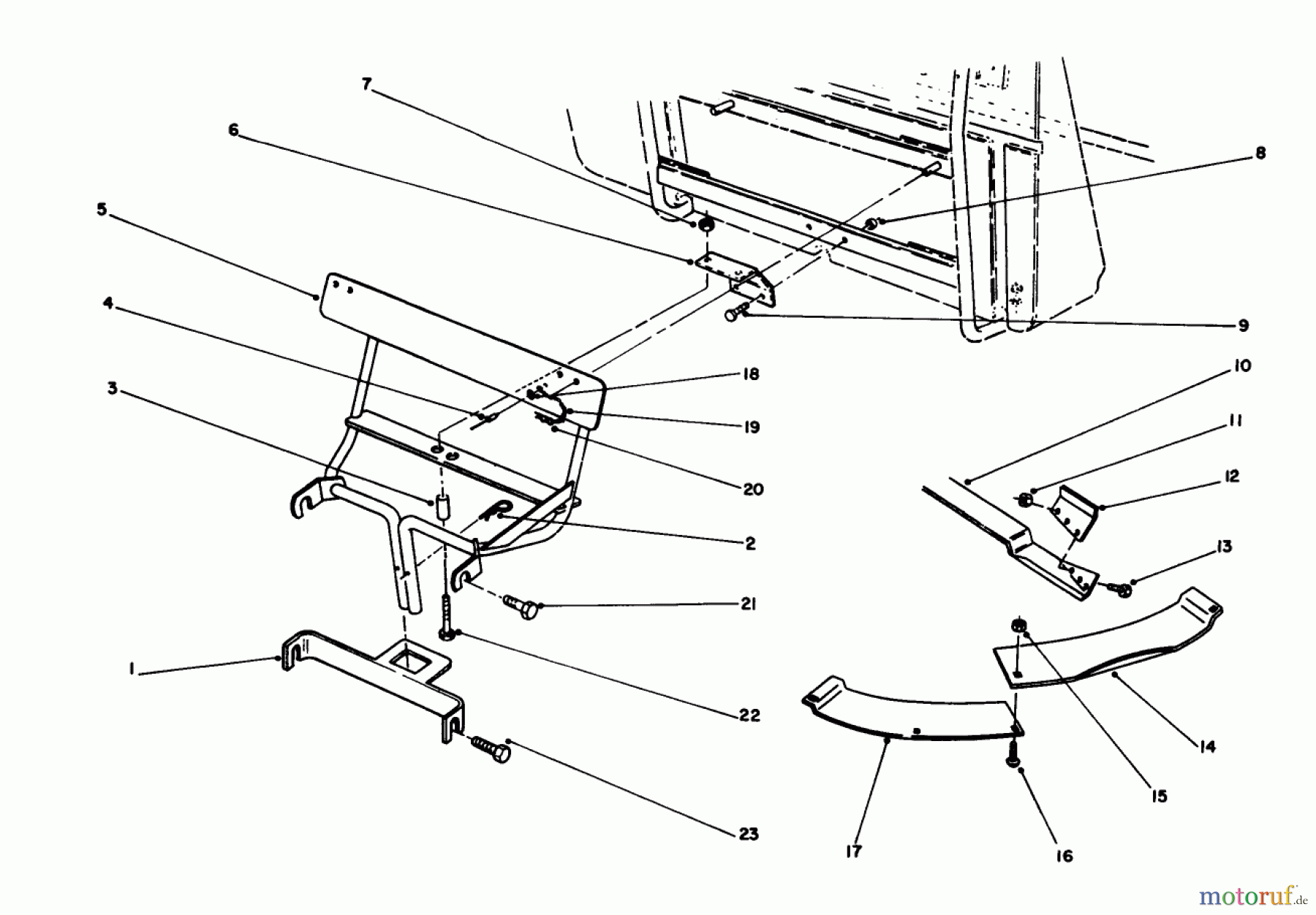  Toro Neu Accessories, Mower 17-06BL01 - Toro 30