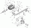 Toro 1-0611 (D-180) - D-180 Automatic Tractor, 1974 Ersatzteile HYDROSTATIC TRANSMISSION (CONT-D)