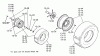 Toro 1-0612 (D-180) - D-180 Automatic Tractor, 1975 Ersatzteile 13.000 WHEELS AND TIRES (FIG. 13)