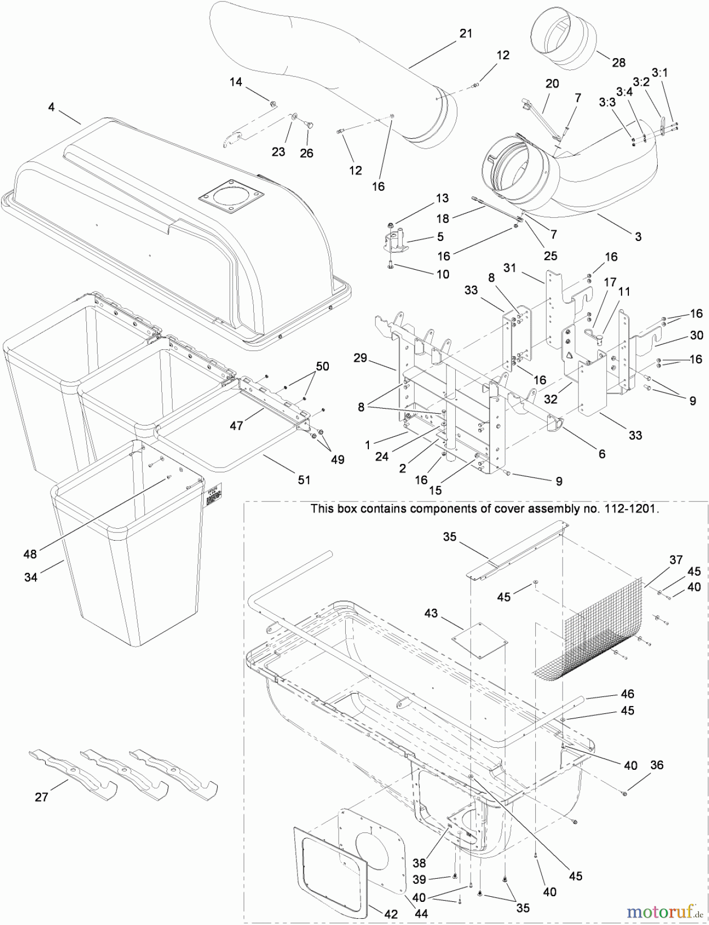Toro Neu Accessories, Mower 190-285-000 - Toro 54