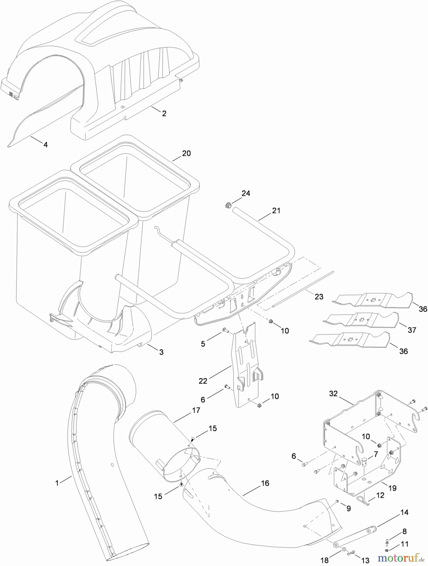 Toro Neu Accessories, Mower 19A30004000 - Toro 46