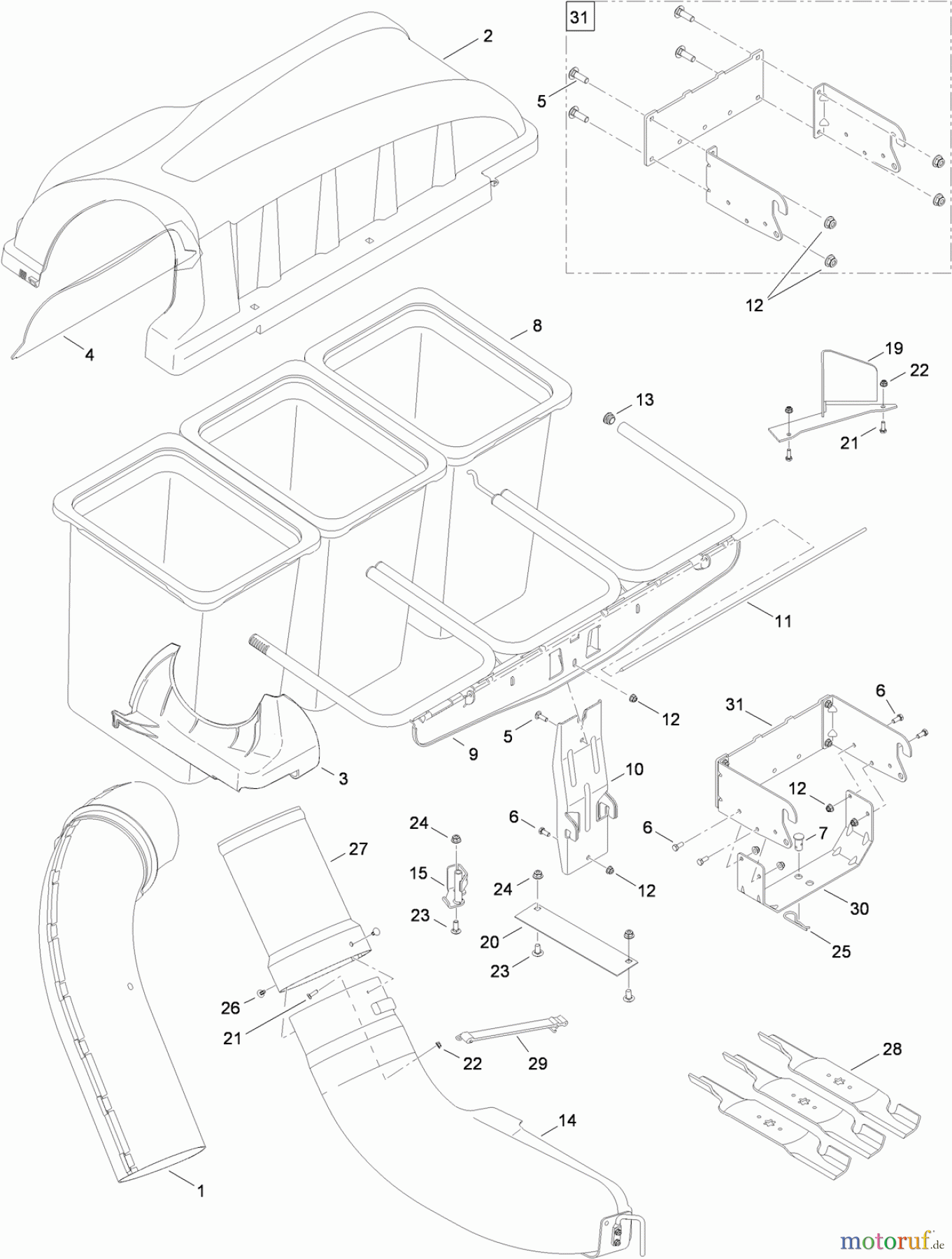 Toro Neu Accessories, Mower 19A40002000 - Toro 50