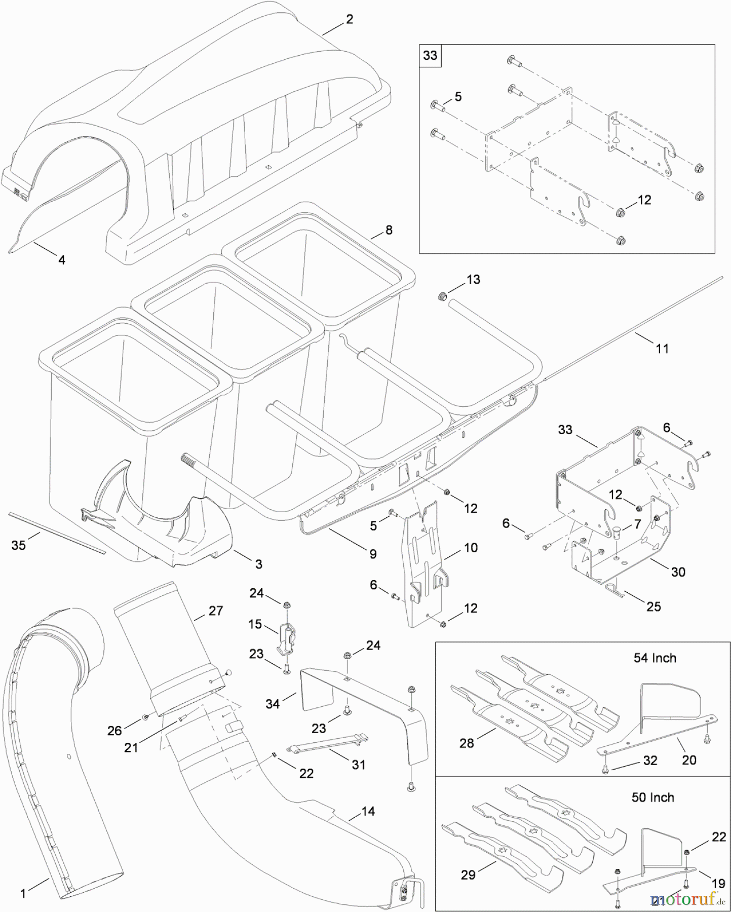 Toro Neu Accessories, Mower 19A40002OEM - Toro 50
