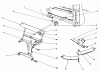 Toro 27-06BL02 - 38" Easy Empty Bagger, 1992 (2000001-2999999) Ersatzteile QUICK ATTACH ASSEMBLY