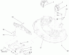 Toro 135E (RT380H) - RT380H Recycling Mower, 2009 (290000001-290999999) Ersatzteile 38 INCH DECK ENGAGEMENT ASSEMBLY