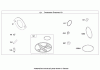 Toro 135E (RT380H) - RT380H Recycling Mower, 2009 (290000001-290999999) Ersatzteile CARBURETOROVERHAUL KIT (NIKKI) BRIGGS AND STRATTON MODEL 31E777-0130-E1