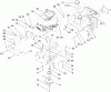 Toro 135E (RT380H) - RT380H Recycling Mower, 2009 (290000001-290999999) Ersatzteile ENGINE COMPONENT ASSEMBLY