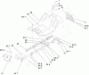 Toro 135E (RT380H) - RT380H Recycling Mower, 2009 (290000001-290999999) Ersatzteile FRAME AND BODY ASSEMBLY