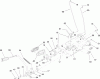Toro 13AP60RP544 (LX500) - LX500 Lawn Tractor, 2006 (1A056B50000-) Ersatzteile BRAKE AND TRACTION PEDAL ASSEMBLY
