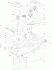 Toro 13AP60RP544 (LX500) - LX500 Lawn Tractor, 2006 (1A056B50000-) Ersatzteile DECK ASSEMBLY