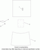 Toro 13AP60RP544 (LX500) - LX500 Lawn Tractor, 2006 (1A056B50000-) Ersatzteile EXHAUST STUD, GASKET AND DECAL ASSEMBLY KOHLER SV720-0011