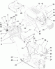 Toro 13AP60RP744 (LX500) - LX500 Lawn Tractor, 2006 (1A096B50000-) Ersatzteile FUEL TANK AND HOOD ASSEMBLY