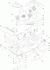 Toro 13AP62RP544 (SL500) - SL500 Super Lawn Tractor, 2007 (1B157H20701-) Ersatzteile DECK ASSEMBLY