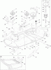 Toro 13AP91RT848 (LX468) - LX468 Lawn Tractor, 2010 (1-1) Ersatzteile 46 INCH DECK ASSEMBLY