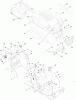 Toro 13AP91RT848 (LX468) - LX468 Lawn Tractor, 2012 (SN 1-1) Ersatzteile FUEL TANK, HOOD AND DASH ASSEMBLY