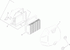 Toro 13AX60RG744 (LX420) - LX420 Lawn Tractor, 2006 (1L215B10000-) Ersatzteile AIR INTAKE AND FILTRATION ASSEMBLY KOHLER SV540-0019