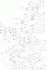 Toro 13AX60RH544 (LX460) - LX460 Lawn Tractor, 2006 (1A056B50000-) Ersatzteile DECK ASSEMBLY