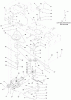 Toro 13AX60RH744 (LX460) - LX460 Lawn Tractor, 2006 (1A056B50000-) Ersatzteile TRANSMISSION, BELT AND PULLEY ASSEMBLY