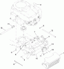 Toro 13AX61RG848 (LX427) - LX427 Lawn Tractor, After January 31 2009, 2009 (1A319H10001-1L319H19999) Ersatzteile MUFFLER AND SHIELD ASSEMBLY