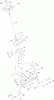 Toro 13AX90RS848 (LX423) - LX423 Lawn Tractor, 2010 (1-1) Ersatzteile STEERING AND FRONT AXLE ASSEMBLY