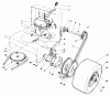 Toro 30125 - 36" Soft Bag (5 bu.) for Floating Mid-Size Mowers, 1985 (5000001-5999999) Ersatzteile AXLE ASSEMBLY