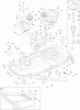 Toro 13AX91RS848 (LX427) - LX427 Lawn Tractor, 2012 (SN 1-1) Ersatzteile 42 INCH DECK ASSEMBLY