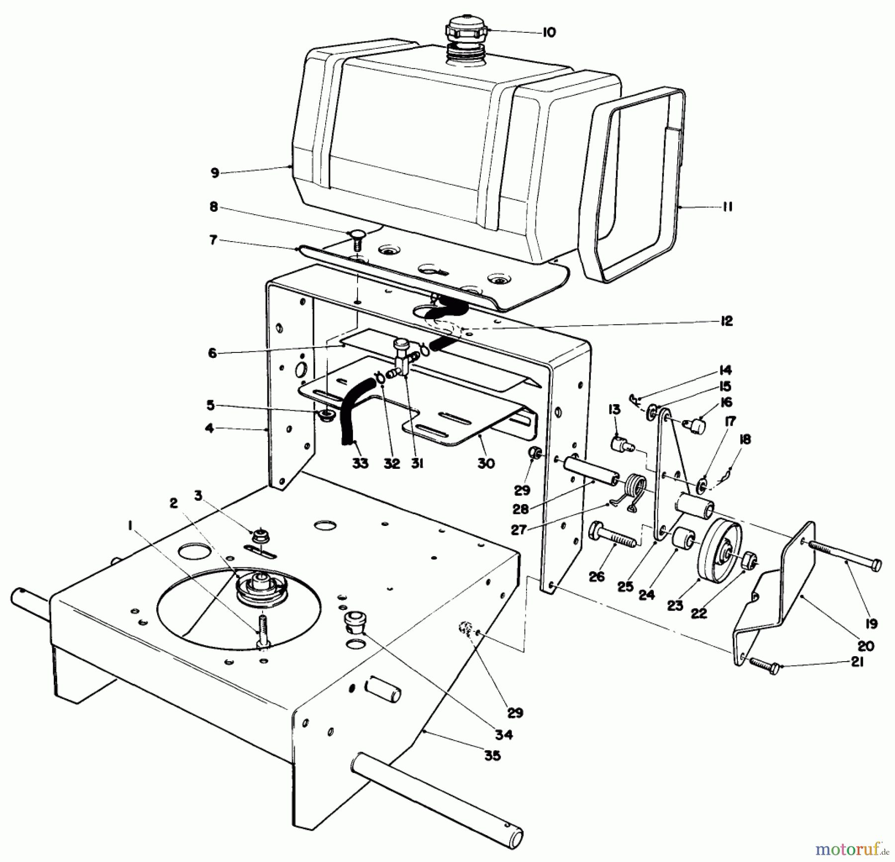  Toro Neu Accessories, Mower 30125 - Toro 36