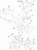 Toro 13BX60RG544 (LX425) - LX425 Lawn Tractor, 2007 (SN 1E237H10145-) Ersatzteile PTO ENGAGE ASSEMBLY