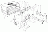 Toro 30126 - 44" Soft Bag (5 bu.) for Floating Mid-Size Mowers, 1988 (8000001-8999999) Ersatzteile 36" SIDE DISCHARGE BAGGING KIT MODEL NO. 30125