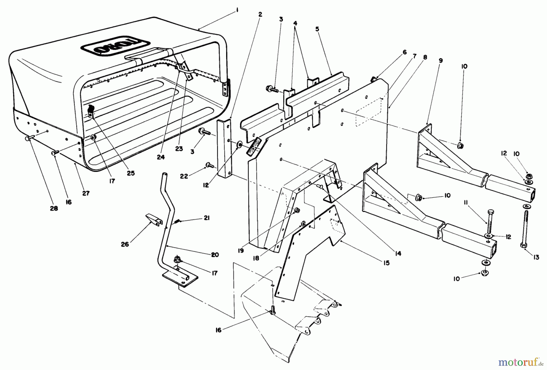 Toro Neu Accessories, Mower 30126 - Toro 44