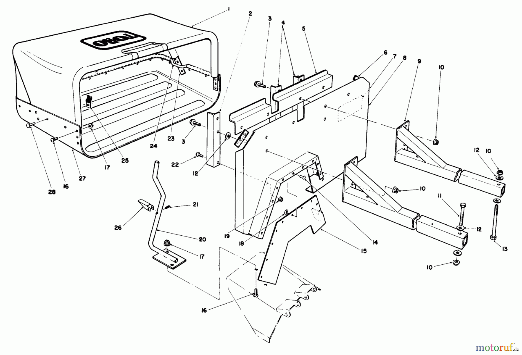 Toro Neu Accessories, Mower 30125 - Toro 36