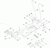 Toro 14AQ81RP748 (GT2200) - GT2200 Garden Tractor, 2007 (1B087H30130-) Ersatzteile BRAKE AND TRACTION ASSEMBLY