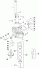 Toro 14AQ81RP748 (GT2200) - GT2200 Garden Tractor, 2007 (1B087H30130-) Ersatzteile CRANKCASE ASSEMBLY KOHLER SV730-0018