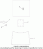 Toro 14AQ81RP748 (GT2200) - GT2200 Garden Tractor, 2007 (1B087H30130-) Ersatzteile EXHAUST STUD, GASKET AND DECAL ASSEMBLY KOHLER SV730-0018