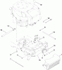 Toro 14AQ81RP848 (GT2200) - GT2200 Garden Tractor, 2009 (1-1) Ersatzteile MUFFLER AND SHIELD ASSEMBLY