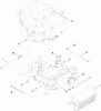 Toro 14AQ94RP848 (GT2200) - GT2200 Garden Tractor, 2010 (1-1) Ersatzteile ENGINE COMPONENT ASSEMBLY
