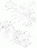 Toro 14AQ94RP848 (GT2200) - GT2200 Garden Tractor, 2012 (SN 1-1) Ersatzteile FUEL TANK, HOOD AND DASH ASSEMBLY