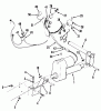 Toro 21-08K803 (308-8) - 308-8 Tractor, 1987 Ersatzteile ELECTRIC LIFT LINKAGE