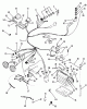 Toro 21-08K803 (308-8) - 308-8 Tractor, 1987 Ersatzteile ELECTRICAL SYSTEM #1