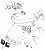 Toro 21-08K803 (308-8) - 308-8 Tractor, 1987 Ersatzteile ELECTRICAL SYSTEM #3