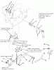 Toro 21-08K803 (308-8) - 308-8 Tractor, 1987 Ersatzteile HYDRAULIC LIFT LINKAGE-400 SERIES
