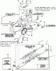 Toro 21-08K803 (308-8) - 308-8 Tractor, 1987 Ersatzteile HYDRAULIC SYSTEM-400 SERIES
