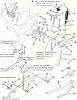 Toro 21-08K803 (308-8) - 308-8 Tractor, 1987 Ersatzteile MANUAL LIFT LINKAGE