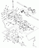 Toro 21-08K803 (308-8) - 308-8 Tractor, 1987 Ersatzteile MECHANICAL TRANSMISSION-8-SPEED #1