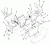 Toro 21-08K803 (308-8) - 308-8 Tractor, 1987 Ersatzteile SHEET METAL AND COVERS #2